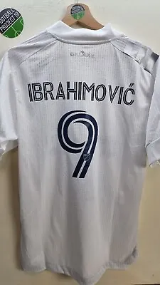 £49.99 • Buy La Galaxy Adidas Home Football Shirt 20/21, Size Large, Ibrahimovic 9, BNWT 