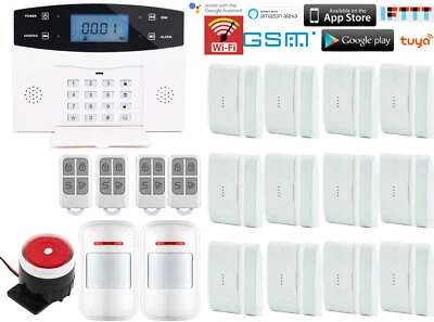 $113.04 • Buy U72 WiFi Tuya APP GSM Wireless Home Security Alarm System+Alexa+Google Assistant