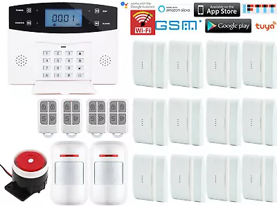 U72 WiFi Tuya APP GSM Wireless Home Security Alarm System+Alexa+Google Assistant • $113.04