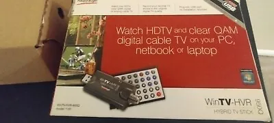 Hauppauge WinTV-HVR-950Q USB TV Stick Tuner HDTV Digital Analog Cable Model 1191 • $28