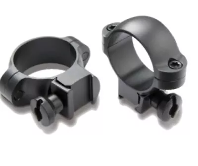 Burris Rimfire And Airgun Rifle Scope Rings 1 Inch - Gloss Aluminum Medium • $134.50