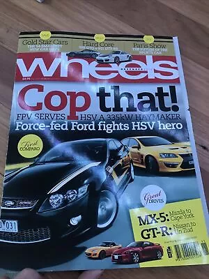 WHEELS Car Magazine NOV 2010 F6 GTS GTP G6E TURBO 599 ASX 3008 TIGUAN MX5 DS3 WR • $5.99