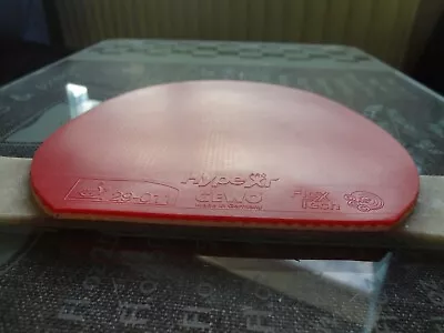 Used Table Tennis Rubber GEWO HYPE XT PRO 40.0   W148mm X H154mm • £0.99