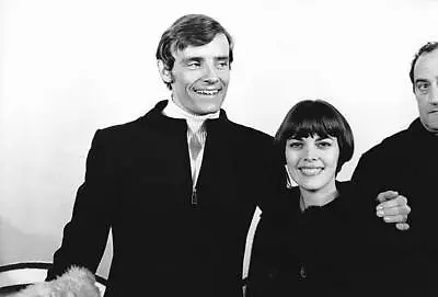 Mireille Mathieu With Jean Claude Killy 1960 Old Photo • $5.78