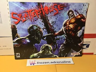 😱🔥👀👉 RARE Splatterhouse Press  Kit /Guide👌NO GAME✅FREE SHIPPING ✈️🇺🇸 • $250