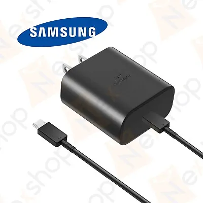 Original Samsung Galaxy S23/S24 +/Ultra 45Watt USB-C Super Fast Charger & Cable • $19.99