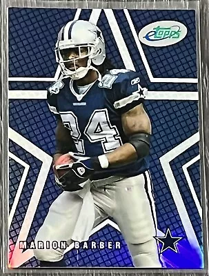 2007 ETopps #45 MARION BARBER Rookie RC Cowboys #/499 🏈 In-Hand 🏈 FREE SHIP • $12.95