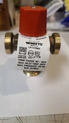 Watts Thermostatic Mixing Valve LFL1170M2-US 3/4  • $125