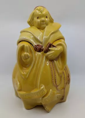 £43.55 • Buy Vintage 1940s Red Wing Pottery Thou Shalt Not Steal Yellow Monk Cookie Chair