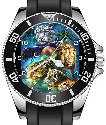 Predators Of The Wild Animals Unique Unisex Sporty Watch • £34.99