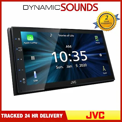 JVC KW-M560BT 6.8  Bluetooth Digital Media Car Play / Android Auto • £224.99