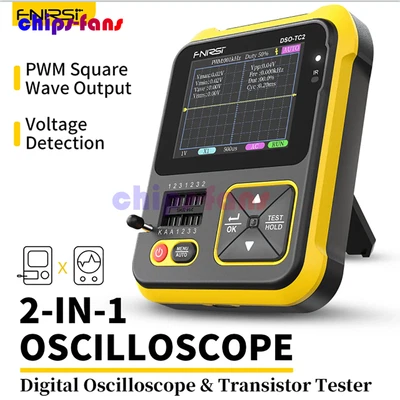 £54.99 • Buy DSO-TC2 200kMHz Handheld Digital Oscilloscope 2.5MS/s 2.4'' Transistor Tester UK