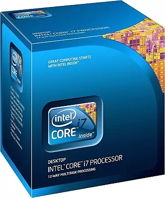 Intel Core I7-970 Processor 3.20 GHz 12 MB Cache Socket LGA1366 • $119.95