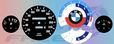 BMW E30 Instrument Cluster Face 50 Years M Sports (fit Any E30 OEM Instrument) • $69