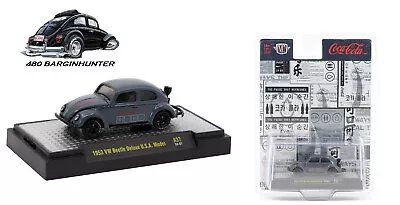 *new* 2024 M2 Machines 1953 Vw Beetle Deluxe U.s.a. Model Coca~cola A37 • $13.99