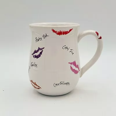 Mary Kay Coffee Mug Lipstick Kisses Red Lips 14 Oz 4.2  • $12