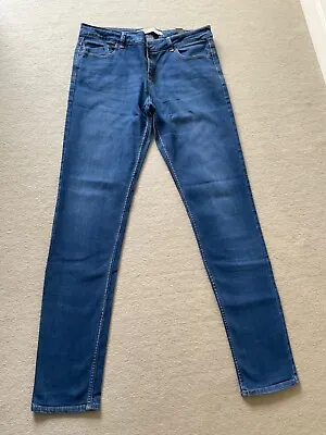 £9.50 • Buy Next Ladies Relaxed Everyday Blue Jeans, Skinny Fit, Size 14 XL
