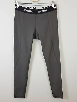 $55 • Buy IVY PARK Womens Size L Or 14 / US 10 Grey Activewear Leggings