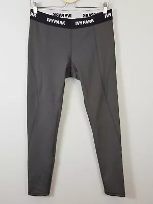 $55 • Buy IVY PARK Womens Size L Or 14 / US 10 Grey Activewear Leggings