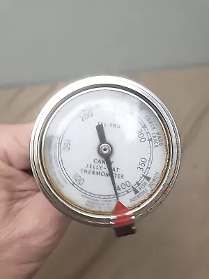 Vintage TEL-TRU Candy Jelly Fat THERMOMETER Germanow-Simon STAINLESS STEEL • $20