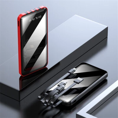 $14.99 • Buy Power Bank 900000mAh Type-C Portable External Battery LED 4USB Fast Charging US