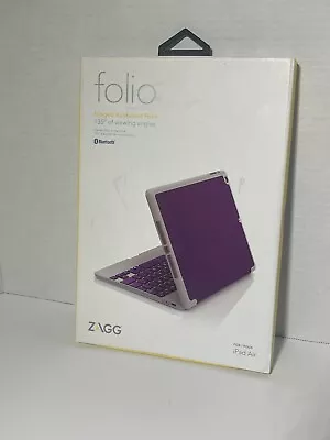 ZAGG Folio Case Hinged & Bluetooth Keyboard For Apple IPad Air 1st Gen-Orchid • $19.99