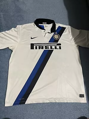Nike Inter Milan 2011/12 11/12 Away Football Shirt XXL • £35