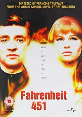 Fahrenheit 451 [DVD] [1966] - DVD  S3VG The Cheap Fast Free Post • £6.21