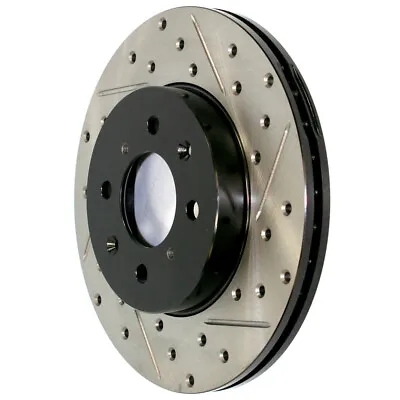 StopTech 127.61044L Front Left Drilled Disc Brake Rotor For 1994-04 Ford Mustang • $232.14