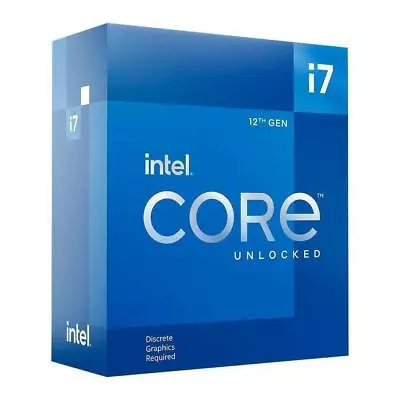 Intel Core I7-12700KF Processor (5 GHz 12 Cores FCLGA1700) Boxed • £220