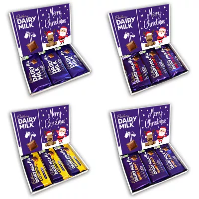 Cadbury Dairy Milk Chocolate Christmas Sharing Gift Box Hamper Variations • £12.99