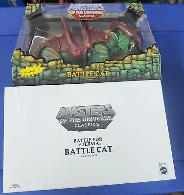 2010 Mattel MOTU Battle Cat Masters Of The Universe Classics MOTUC New Sealed • $149.99
