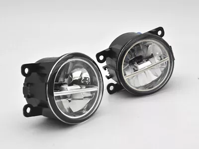 High Power LED DRL Angel Eye Bar Fog Lights For Nissan Pathfinder R51 Navara D40 • $44.99