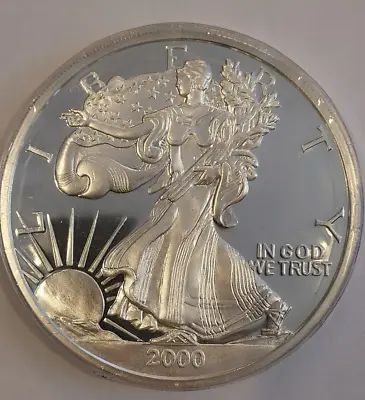 2000 Walking Liberty Half Troy Pound 6 Oz Silver Round .999 • $249.99