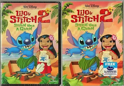 Disney Lilo & Stitch 2 Stitch Has A Glitch DVD Movie Slip Cover Factory Sealed • $9.95