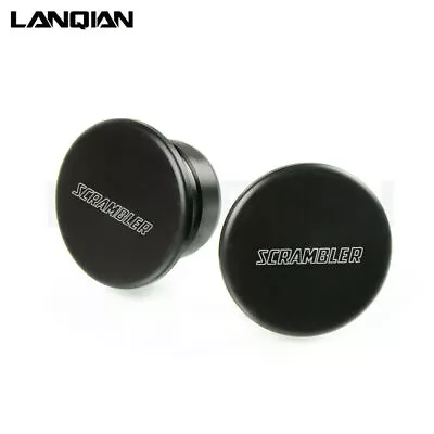 Nylon Frame Plug Cap Frame Hole Cover For Ducati Scrambler-Flat Track Pro 2016 • $12.31