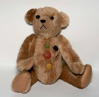 Vintage Knickerbocker PATCHES Mohair Jointed Teddy Bear 15  • $48