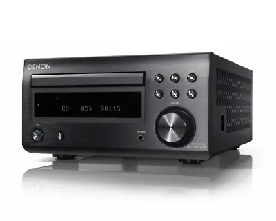 Denon RCD-M41DAB | Micro HiFi CD Receiver | 2x 30W | DAB+ | Bluetooth | Black • $669