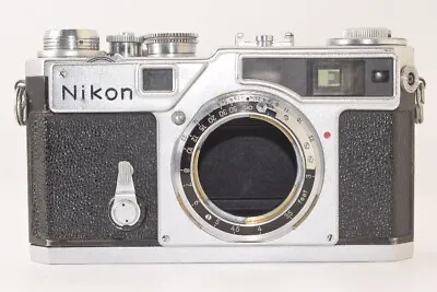 $686 • Buy Nikon Rangefinder Film Camera SP Body Silver From Japan Fedex Very Good