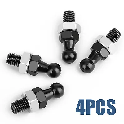 4 Ball Stud Mounting 10 Mm 1/2 Inch Thread Shaft For Gas Prop Strut Spring Lift • $9.98