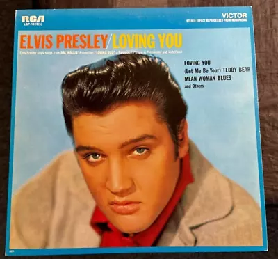 ELVIS PRESLEY  LOVING YOU LP LSP 1515 (e) VINYL MINT • $12.50