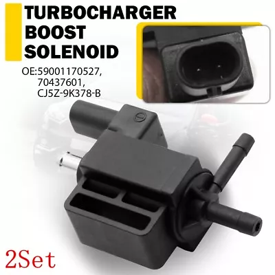 Turbo Boost Control Pressure Solenoid Valve For Ford Fusion Fiesta  Escape 2Set • $27.54