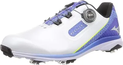 Mizuno 51GM2215 2022-Model Golf Shoes NEXLITE SL BOA White X Blue From Japan • $134.99