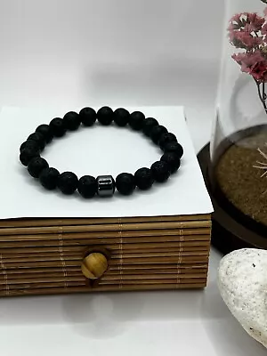 Crystal Chakra Healing Gemstone Bracelet Handmade Natural Stones Bead Reiki Gift • £3.49