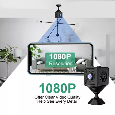 1080P HD Wireless WiFi Security Camera System Smart Indoor Motion Detector Cam • $9.99