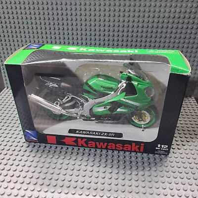 1:12 Diecast Motorcycle Road Rider Collection Kawasaki Ninja ZX-9R New Ray MIB • $29.95