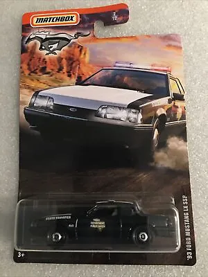 2020 Matchbox Mustang Series 1993 Ford Mustang Lx Ssp Fox Body Police #2/12 B115 • $6.42