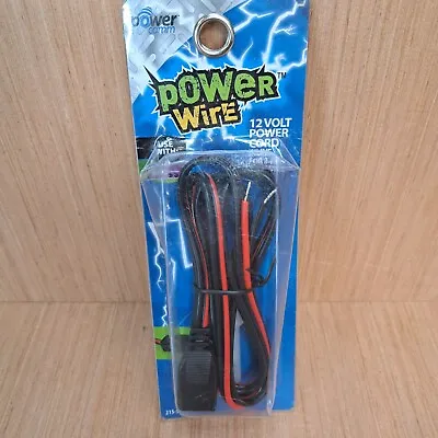 Power Wire 12 Volt Power Cord Inline 3-pin CB Radio 6' Cord 16 Gauge Copper Wire • $7.99