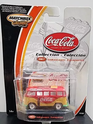  Matchbox Collectibles Coca-Cola 1967 VW Transporter #91592 • $11.99