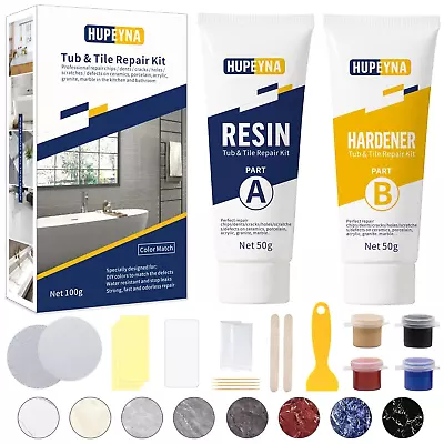 Shower Tray Repair Kit Hupeyna Tub Tile And Shower Repair Kit Bathtub Repair  • £21.02